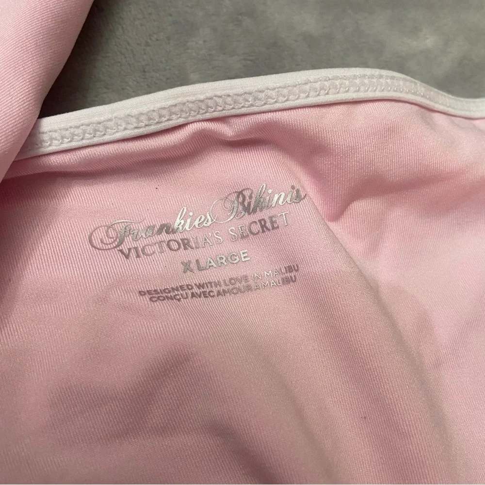 New! Frankie’s bikinis Amalia one piece monokini pink heart 24672